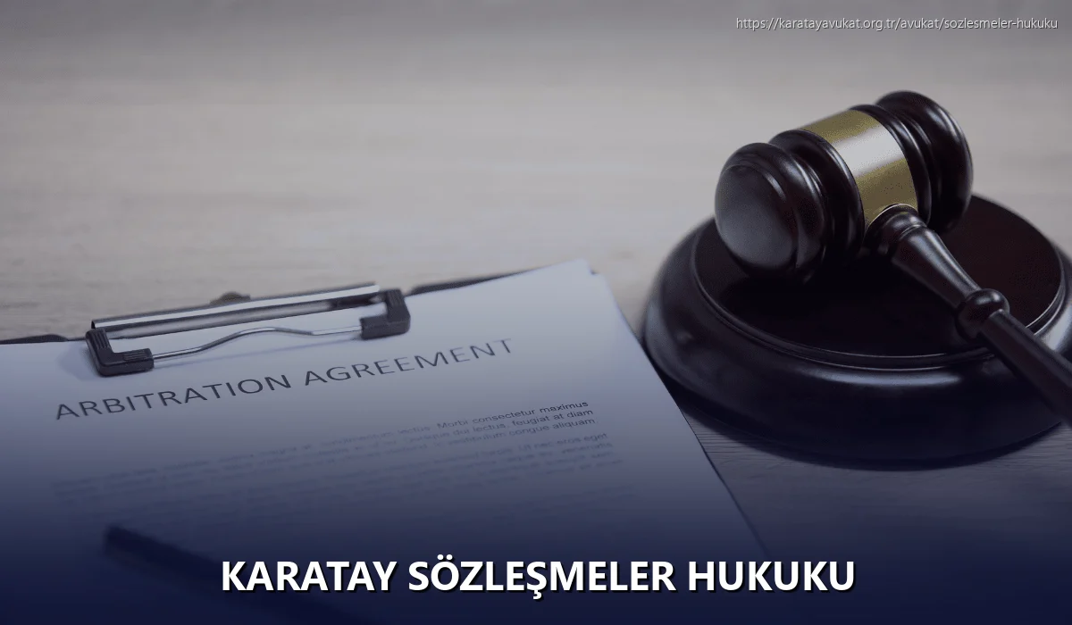 Karatay Sözleşmeler Hukuku